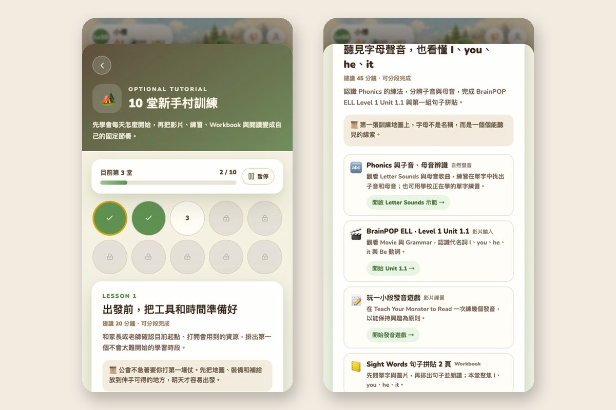新手村十堂課